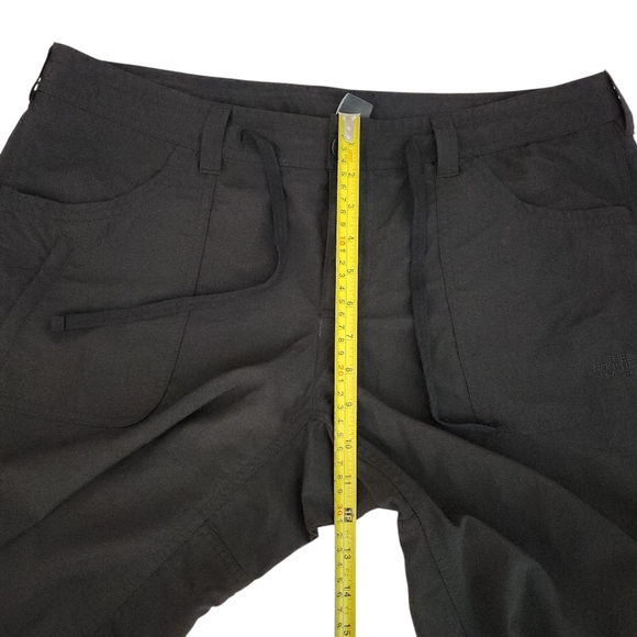 THE NORTH FACE Roll-Up Trail Pants – Black Hiking Cargo, Size 14 - Picture 3 of 16